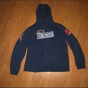Patriots Zip Up Jacket YOUTH XL/Men’s Small